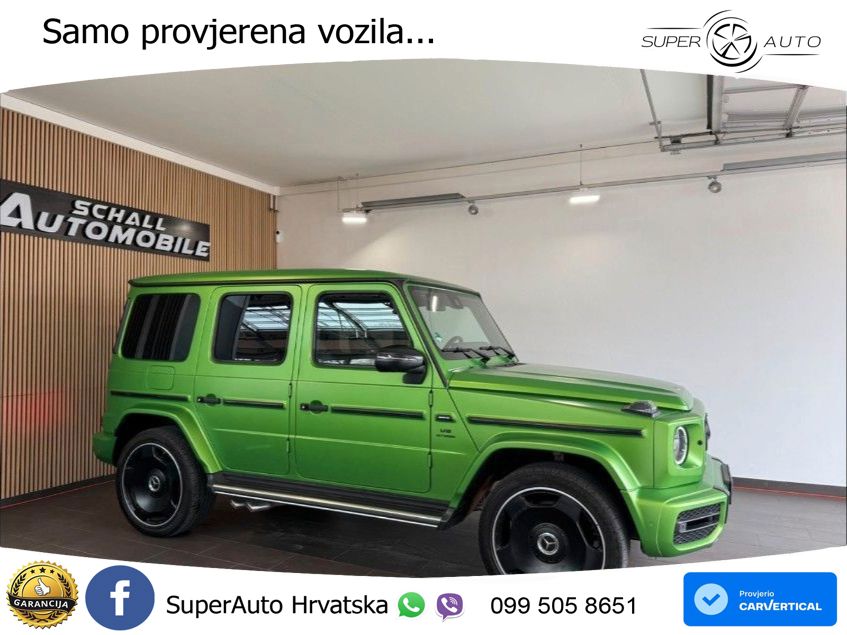 Mercedes AMG G 63 Long V8 (585 KS) 4MATIC 9G-TRONIC AMG SPEEDSHIFT PLUS Superior LED+GR SJED+ACC