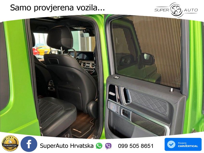 Mercedes AMG G 63 Long V8 (585 KS) 4MATIC 9G-TRONIC AMG SPEEDSHIFT PLUS Superior LED+GR SJED+ACC