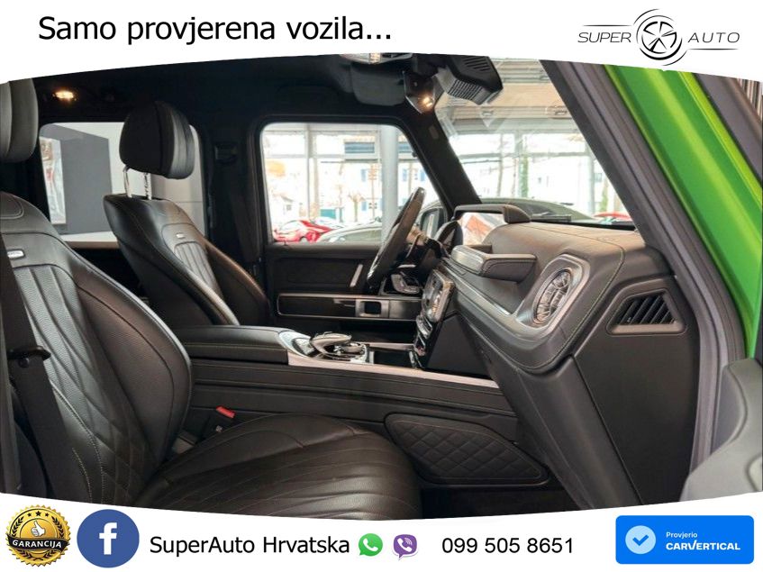 Mercedes AMG G 63 Long V8 (585 KS) 4MATIC 9G-TRONIC AMG SPEEDSHIFT PLUS Superior LED+GR SJED+ACC