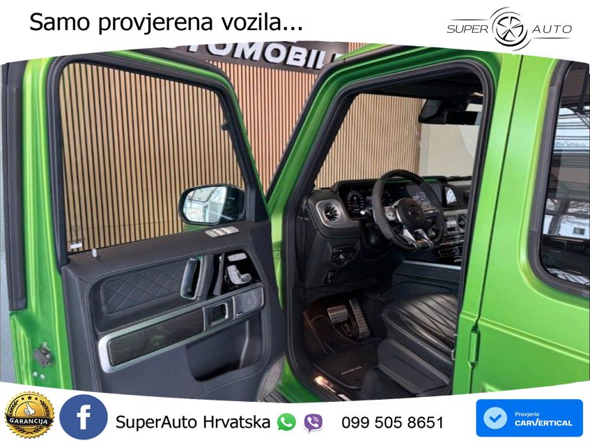 Mercedes AMG G 63 Long V8 (585 KS) 4MATIC 9G-TRONIC AMG SPEEDSHIFT PLUS Superior LED+GR SJED+ACC