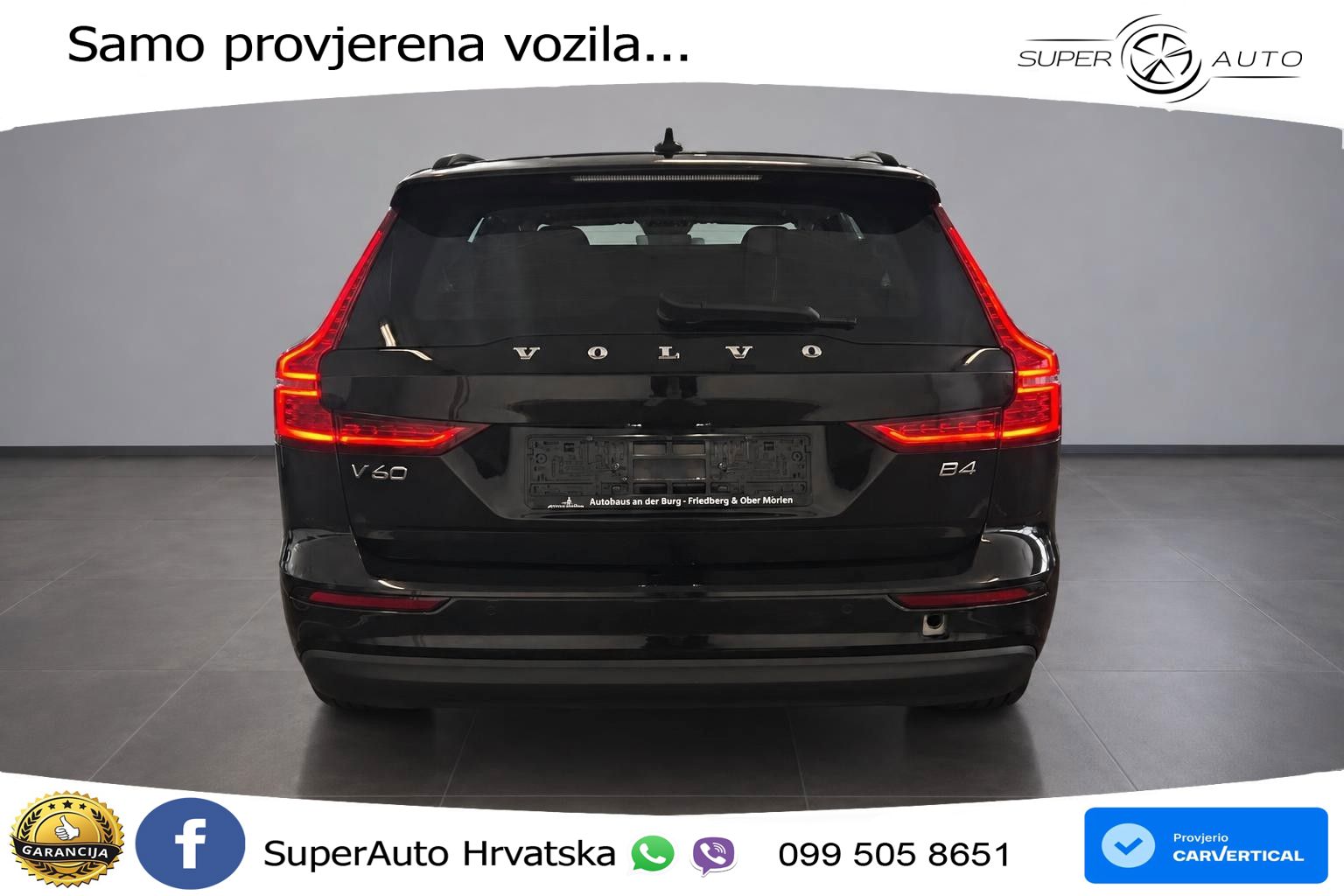 Volvo V60 2.0 B4 Benzin DCT LED+GR SJED+ACC