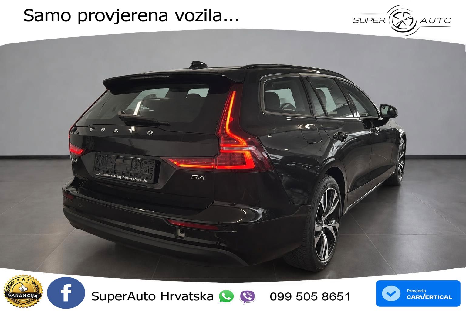 Volvo V60 2.0 B4 Benzin DCT LED+GR SJED+ACC