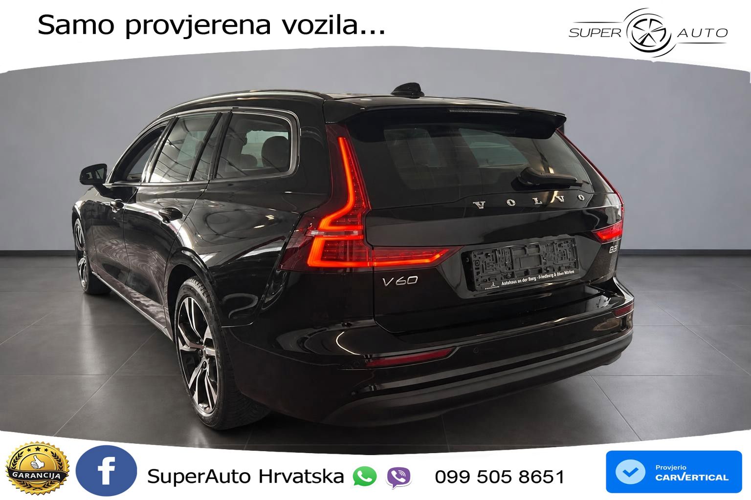 Volvo V60 2.0 B4 Benzin DCT LED+GR SJED+ACC