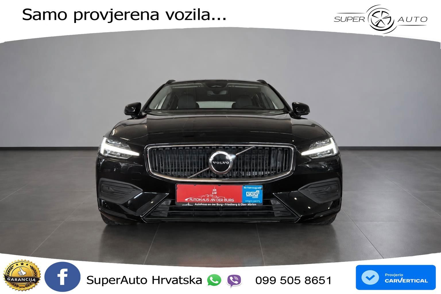 Volvo V60 2.0 B4 Benzin DCT LED+GR SJED+ACC