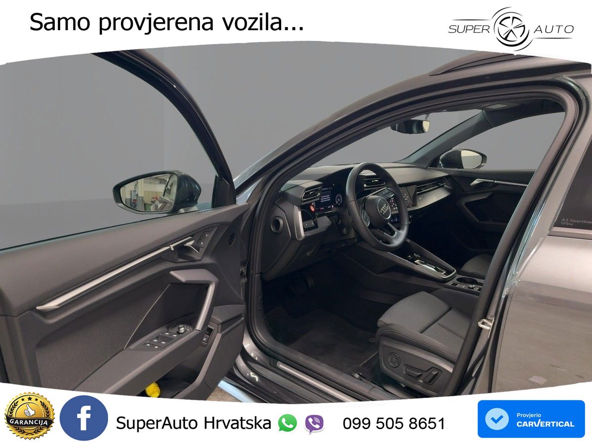 Audi A3 Sportback 40 TFSI e (204 KS) Plug-in Hybrid S tronic S line LED+GR SJED+ACC