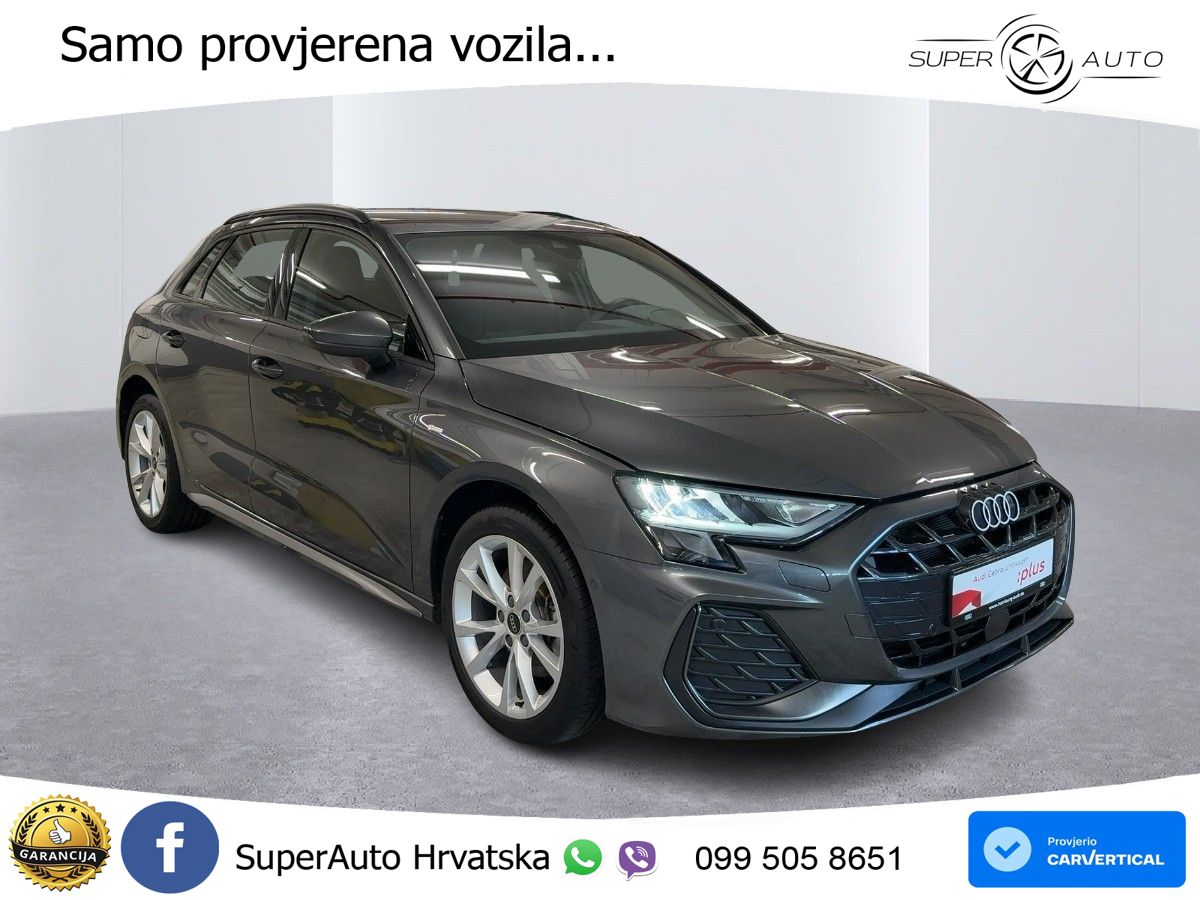 Audi A3 Sportback 40 TFSI e (204 KS) Plug-in Hybrid S tronic S line LED+GR SJED+ACC
