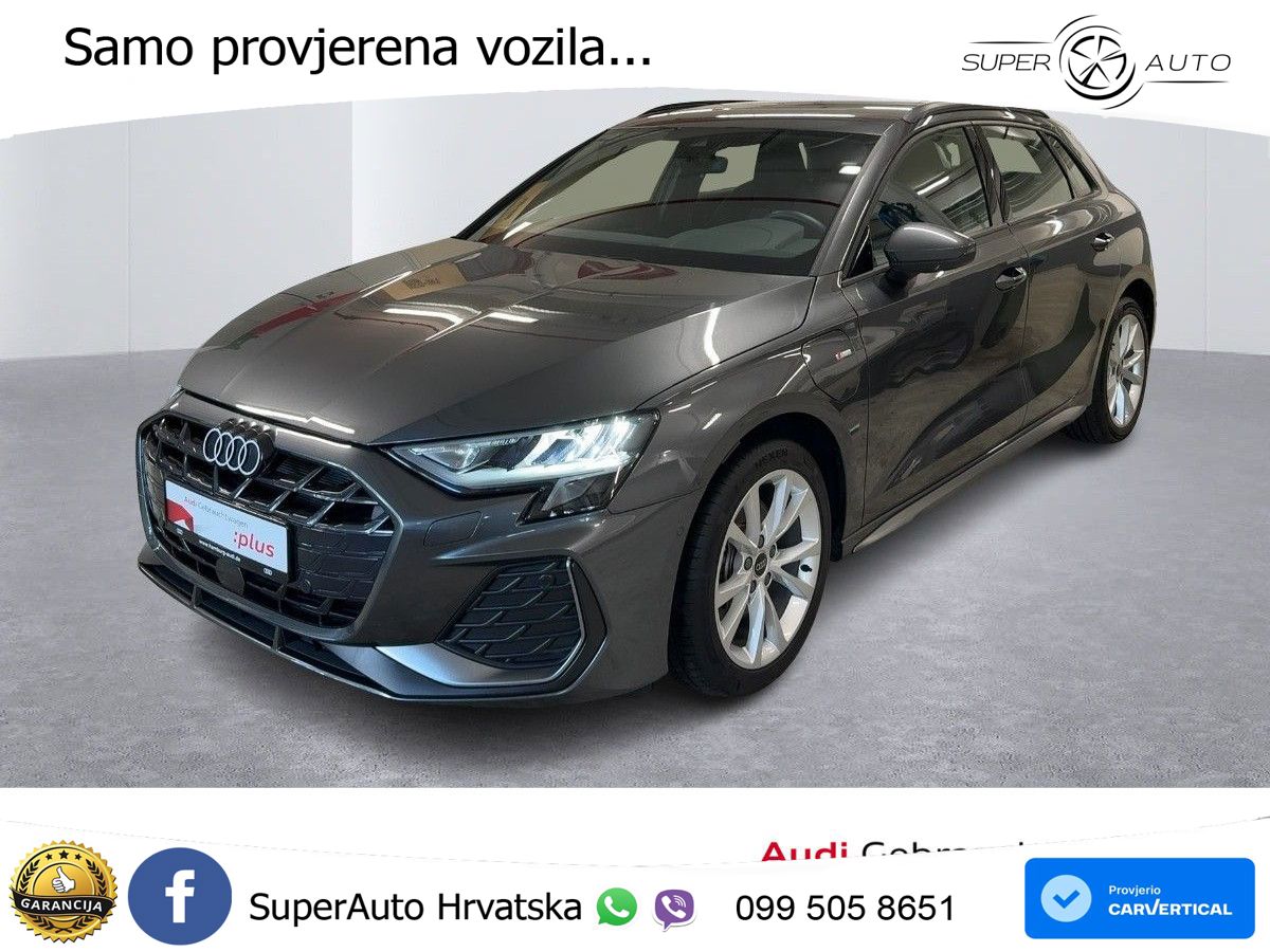 Audi A3 Sportback 40 TFSI e (204 KS) Plug-in Hybrid S tronic S line LED+GR SJED+ACC
