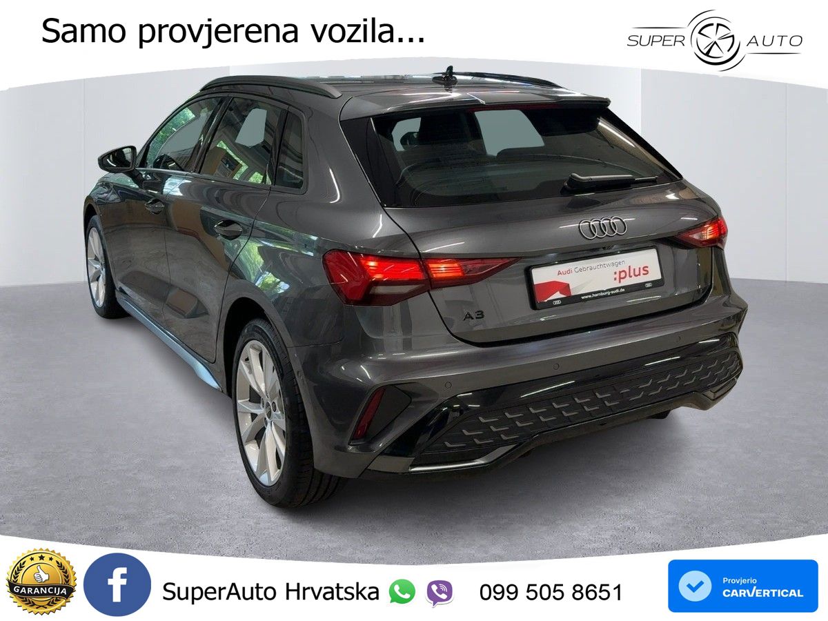 Audi A3 Sportback 40 TFSI e (204 KS) Plug-in Hybrid S tronic S line LED+GR SJED+ACC