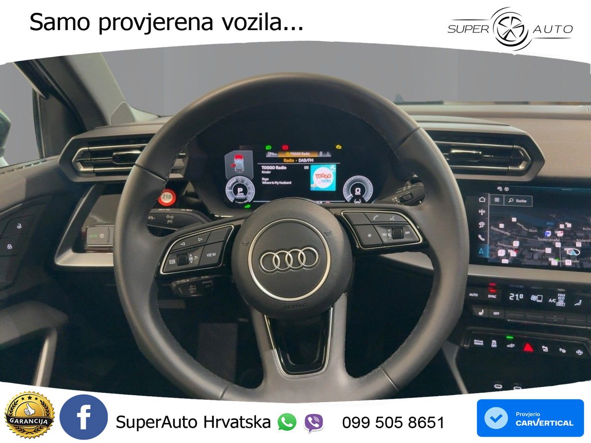 Audi A3 Sportback 40 TFSI e (204 KS) Plug-in Hybrid S tronic S line LED+GR SJED+ACC