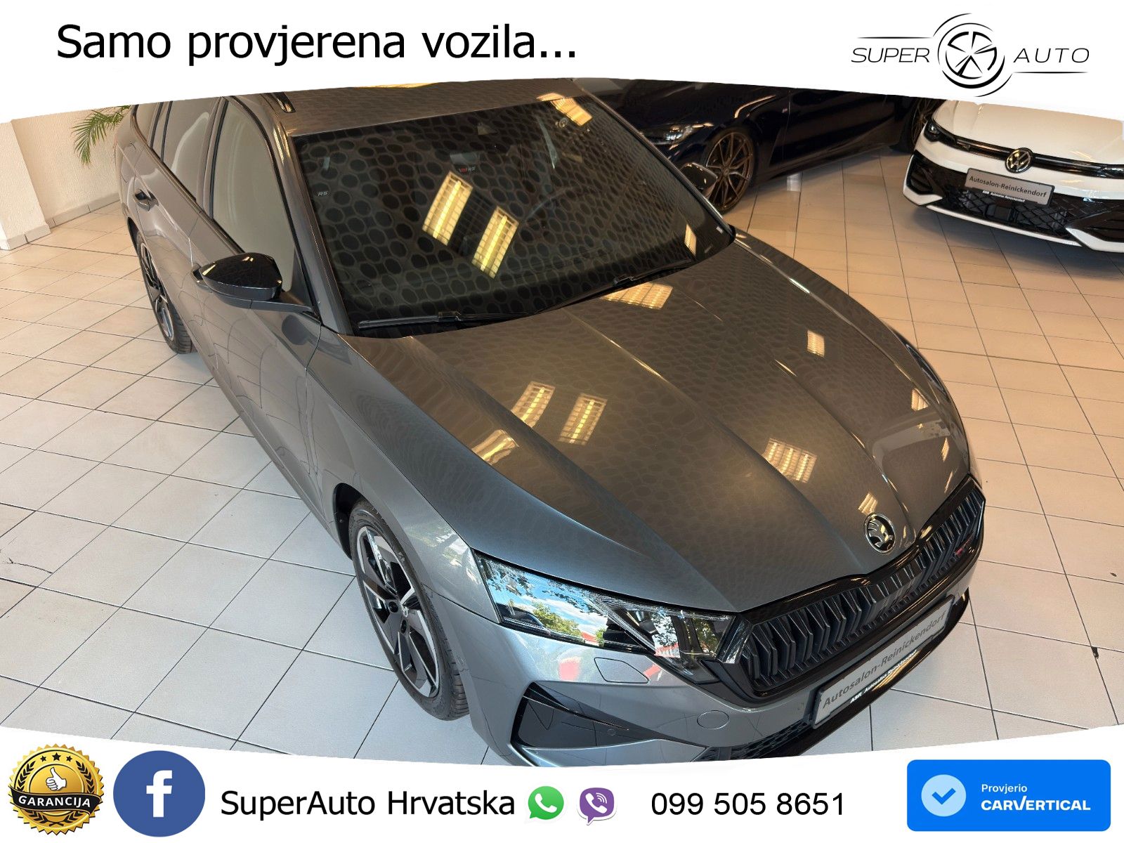 Škoda Octavia Combi RS 2.0 TSI (265 KS) DSG LED+GR SJED+ACC