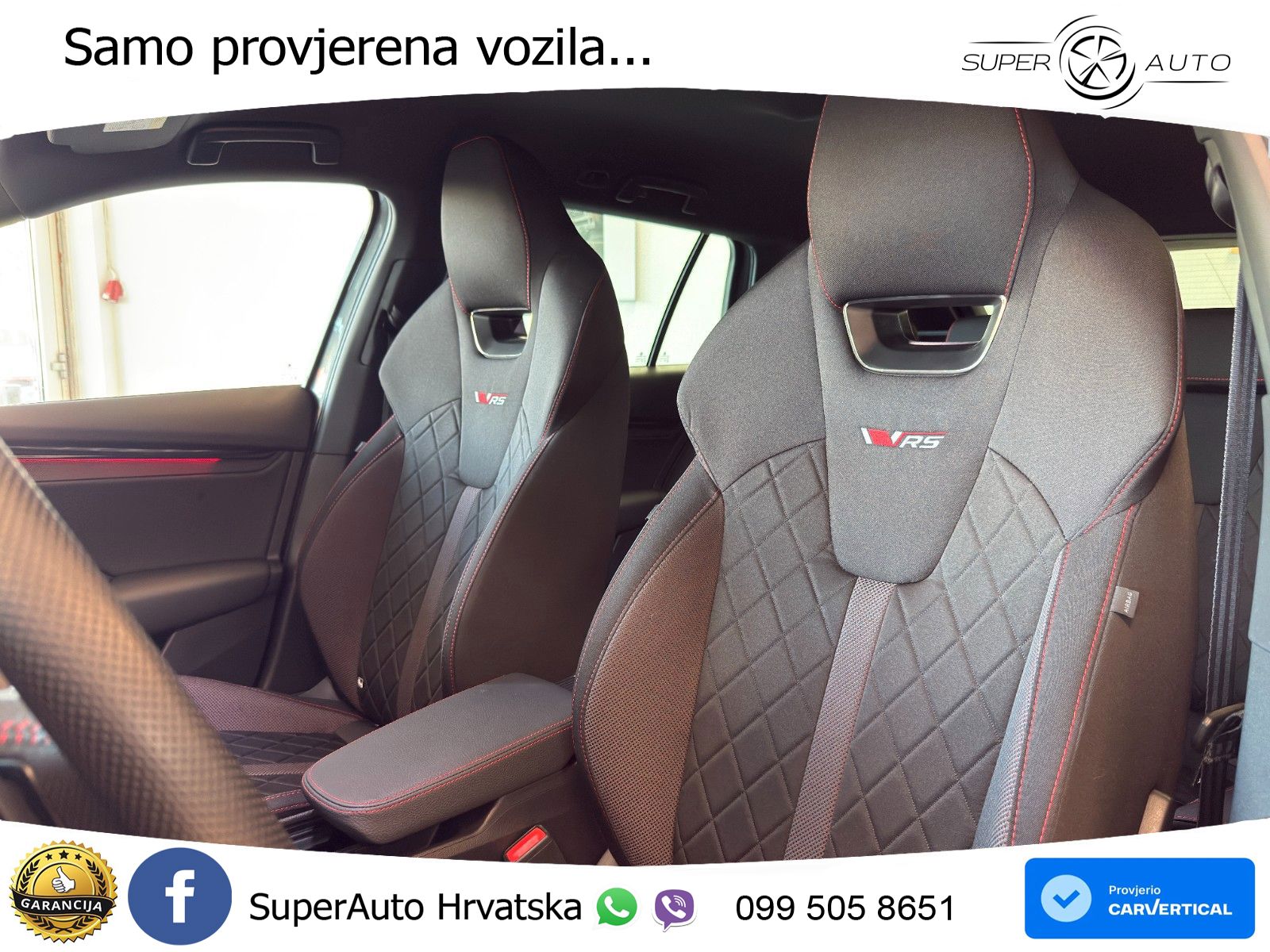 Škoda Octavia Combi RS 2.0 TSI (265 KS) DSG LED+GR SJED+ACC