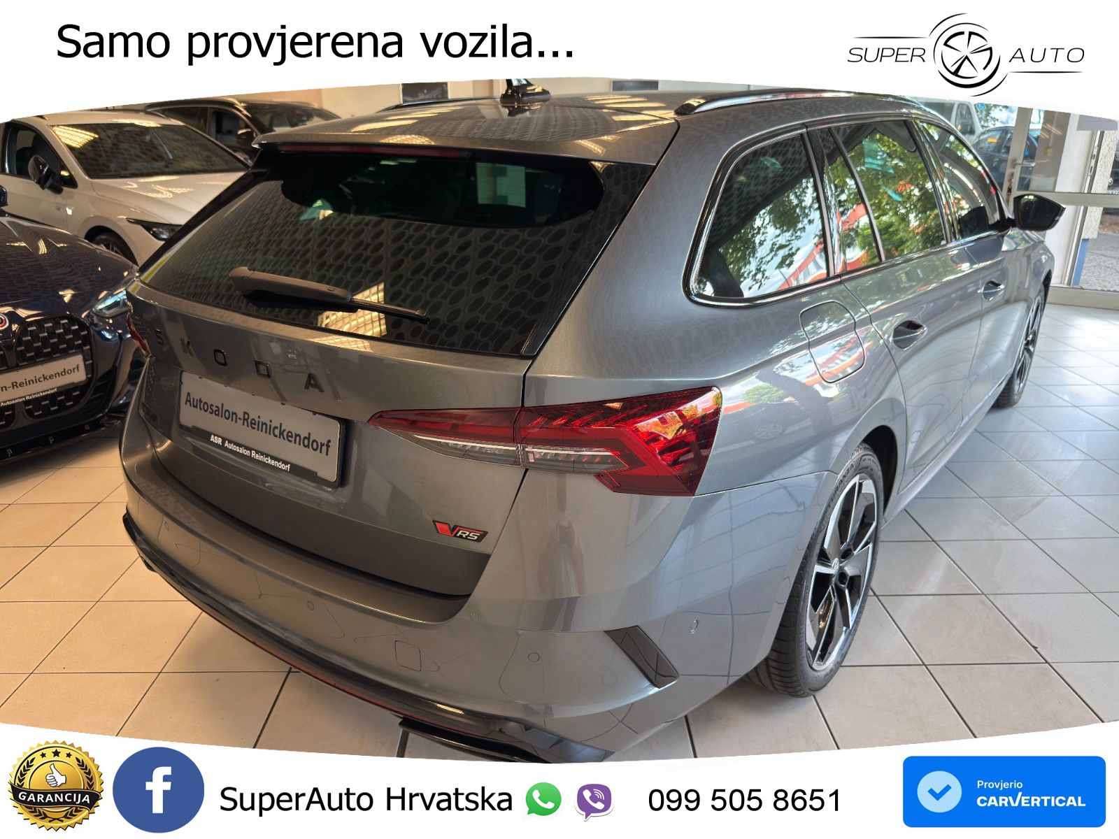 Škoda Octavia Combi RS 2.0 TSI (265 KS) DSG LED+GR SJED+ACC