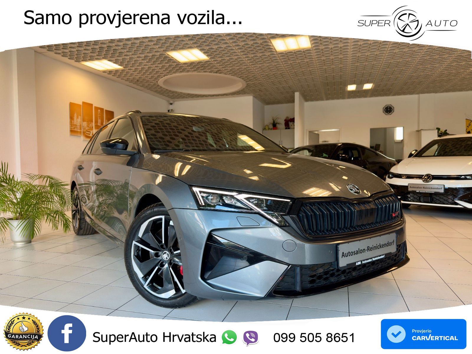 Škoda Octavia Combi RS 2.0 TSI (265 KS) DSG LED+GR SJED+ACC