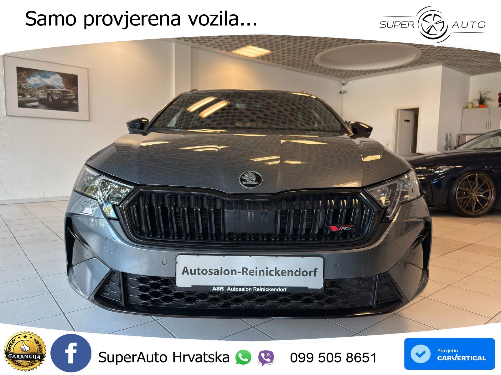 Škoda Octavia Combi RS 2.0 TSI (265 KS) DSG LED+GR SJED+ACC