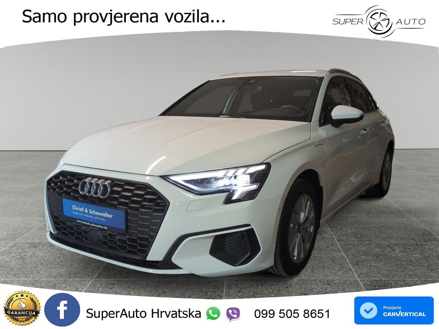 Audi A3 40 TFSIe (204 KS) S tronic LED+GR SJED+ACC