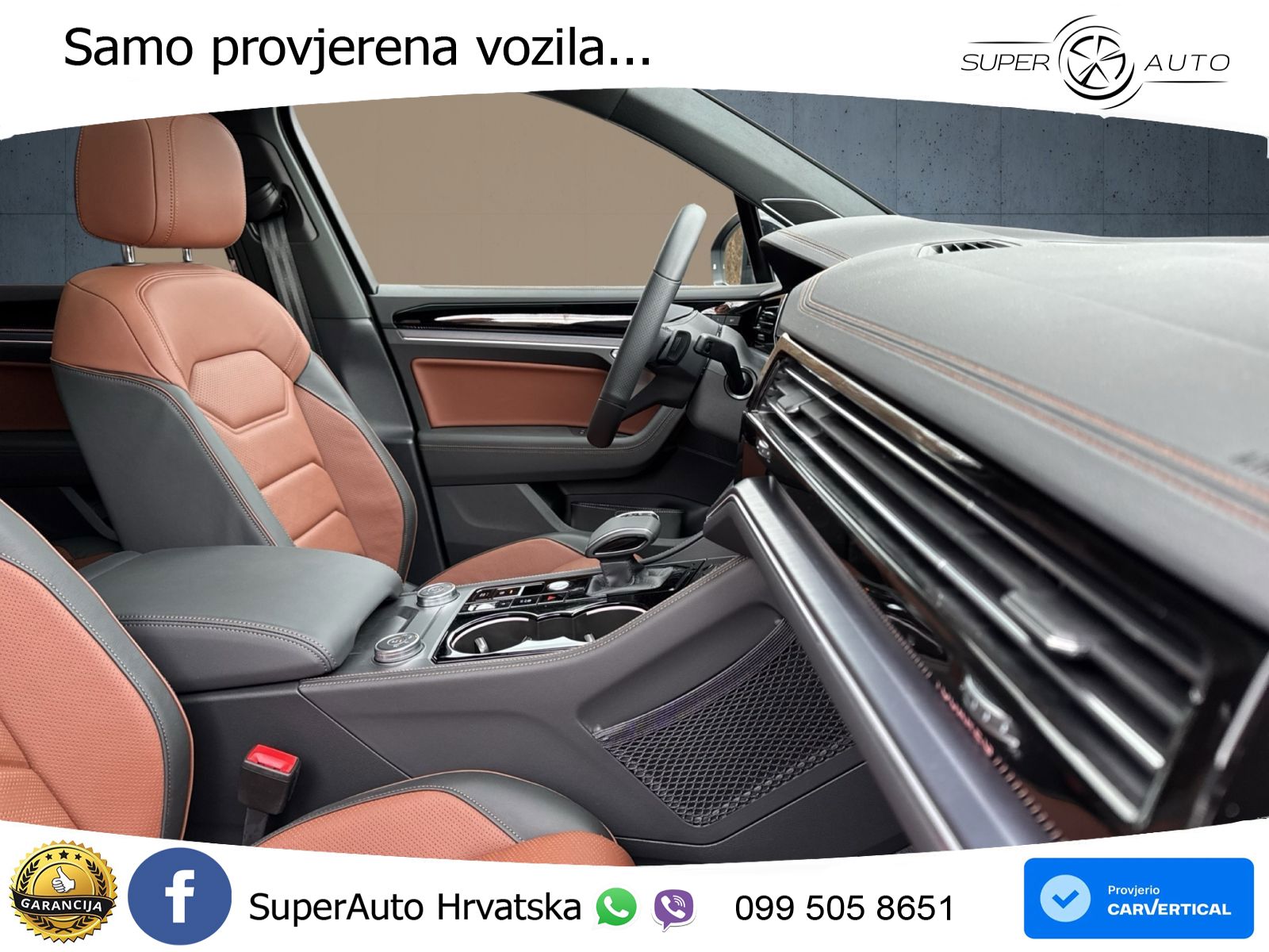 Volkswagen Touareg 3.0 V6 TDI (286 KS) 4MOTION Tiptronic ZRAČNI+ACC+GR SJED+KAM+PANO