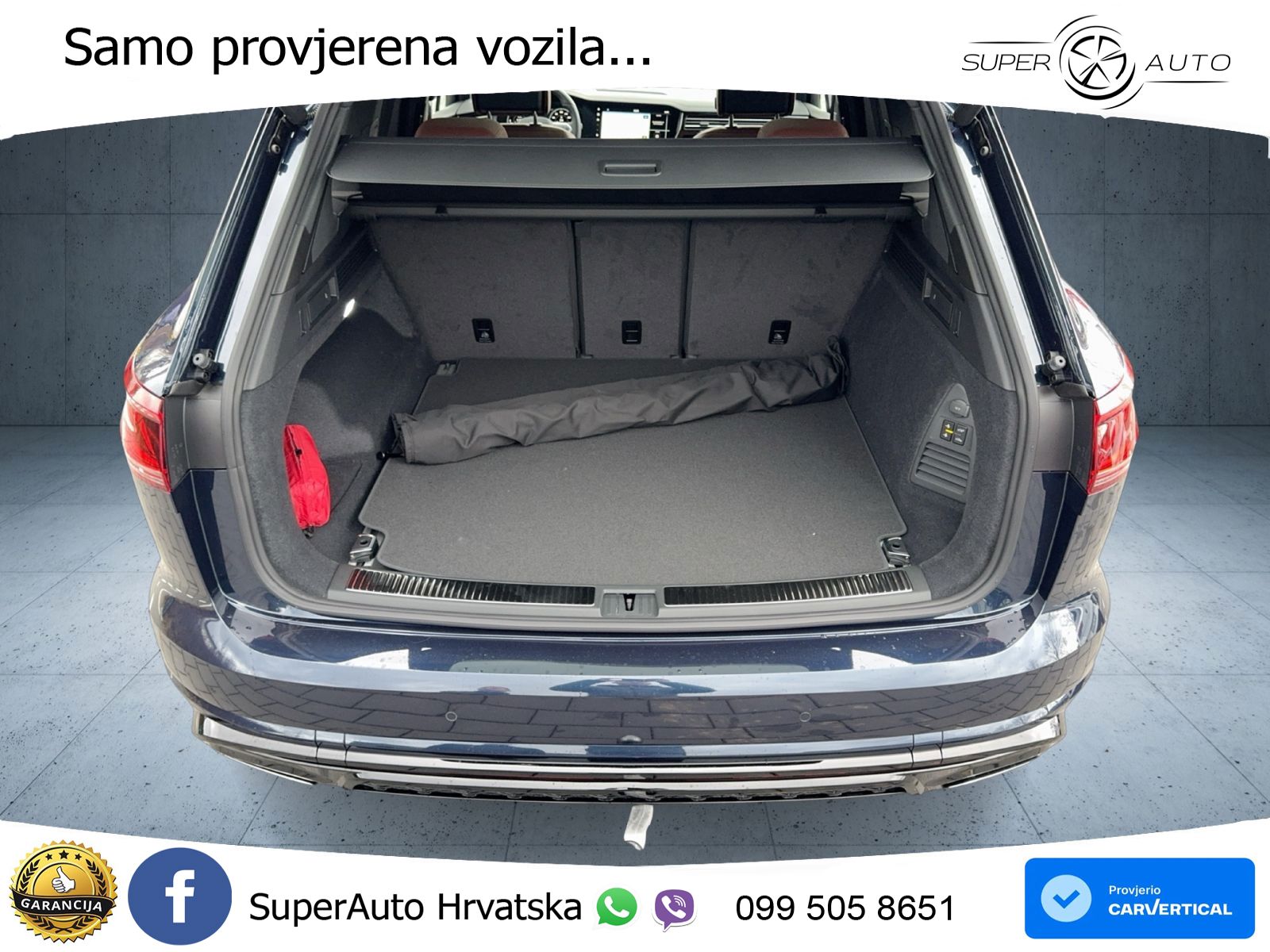 Volkswagen Touareg 3.0 V6 TDI (286 KS) 4MOTION Tiptronic ZRAČNI+ACC+GR SJED+KAM+PANO