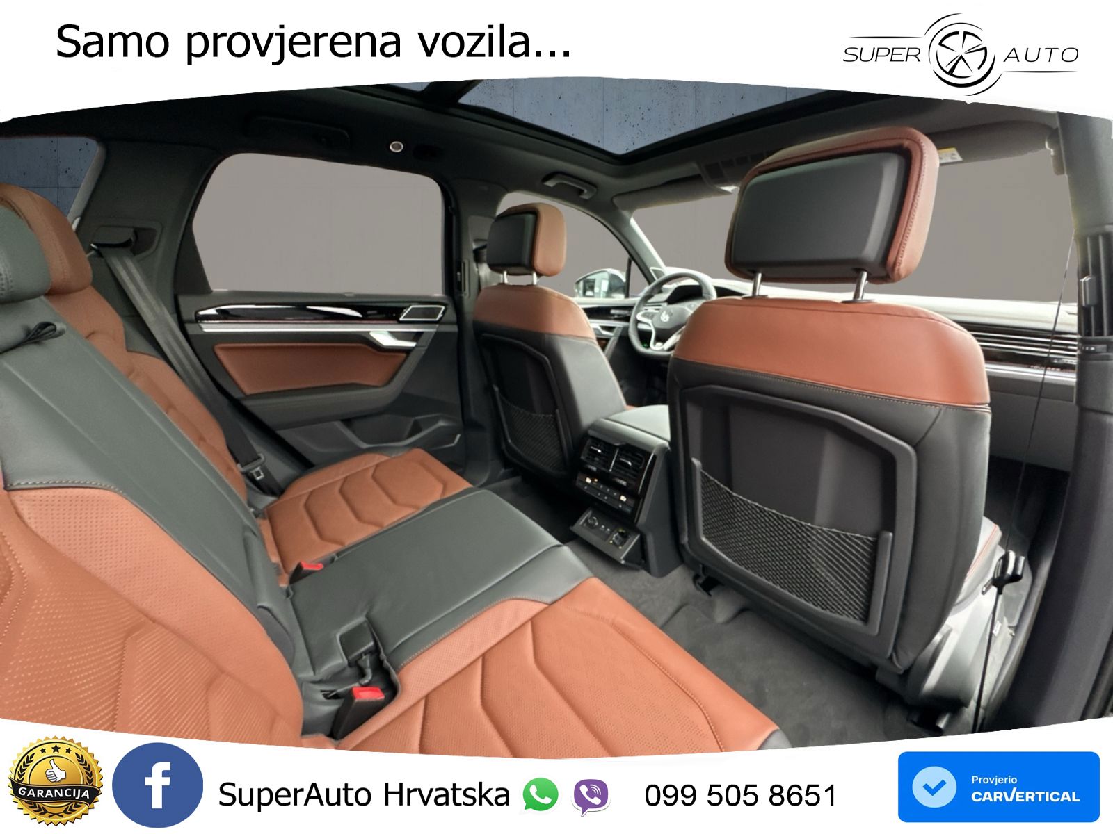 Volkswagen Touareg 3.0 V6 TDI (286 KS) 4MOTION Tiptronic ZRAČNI+ACC+GR SJED+KAM+PANO