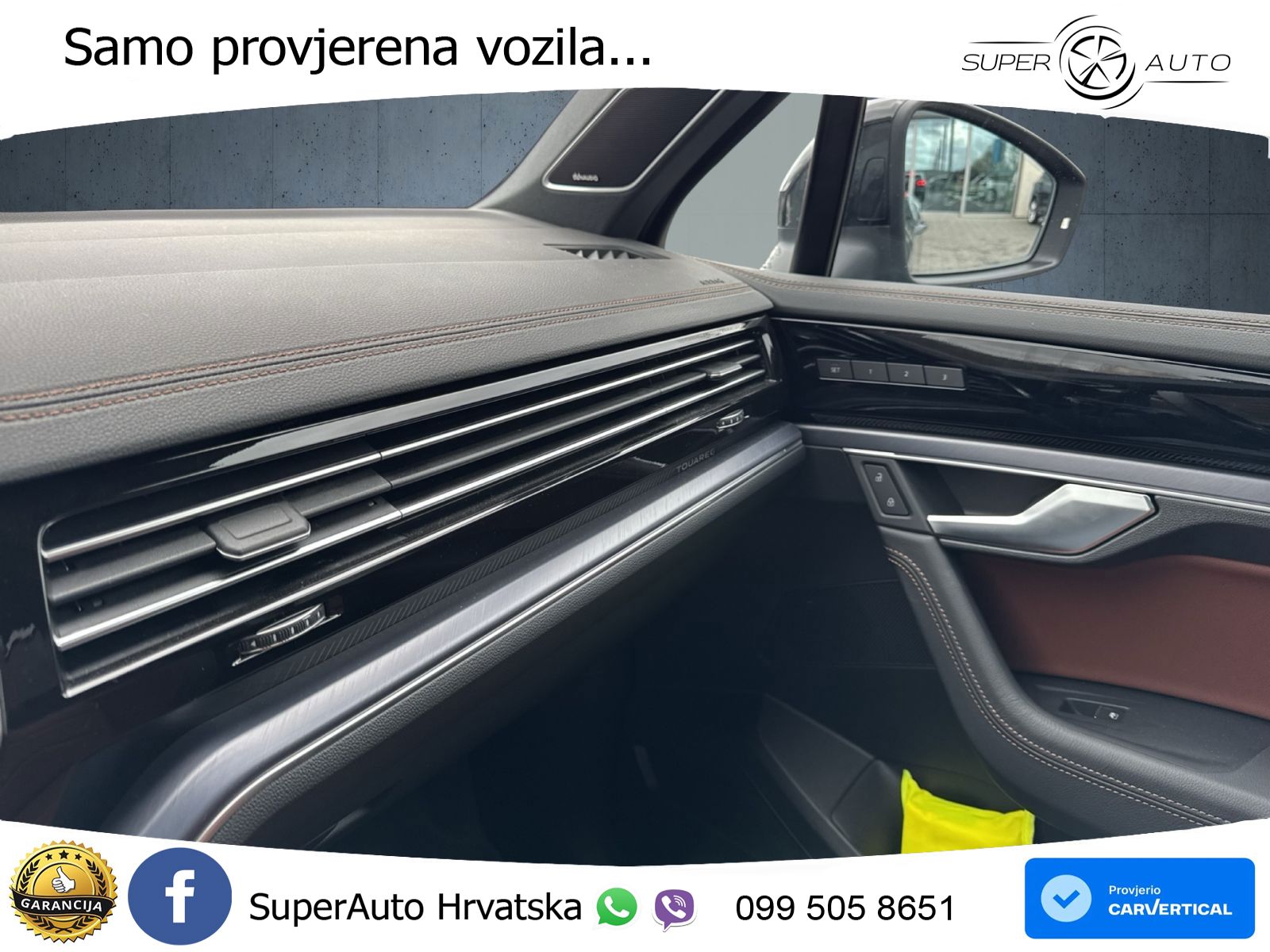 Volkswagen Touareg 3.0 V6 TDI (286 KS) 4MOTION Tiptronic ZRAČNI+ACC+GR SJED+KAM+PANO