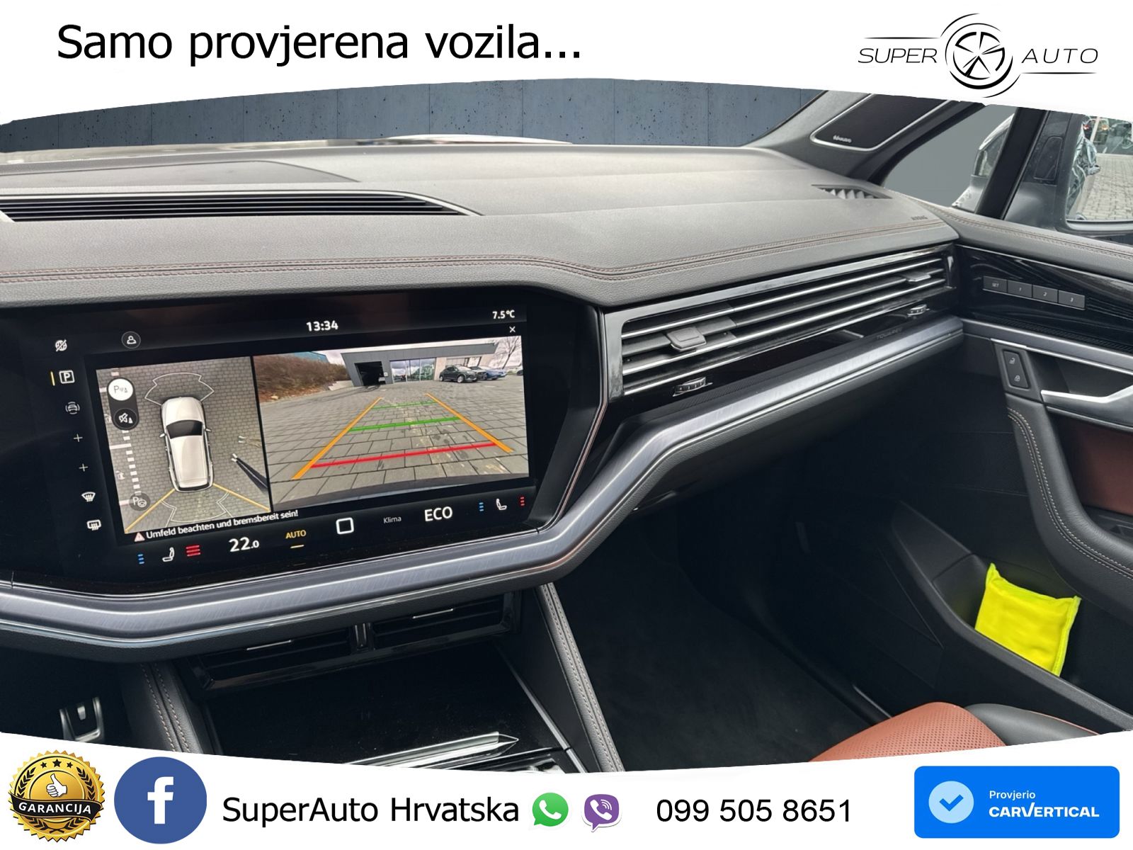 Volkswagen Touareg 3.0 V6 TDI (286 KS) 4MOTION Tiptronic ZRAČNI+ACC+GR SJED+KAM+PANO