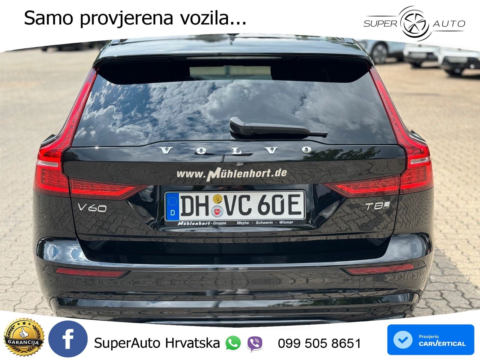 Volvo V60 2.0 T8 AWD Geartronic LED+GR SJED+ACC