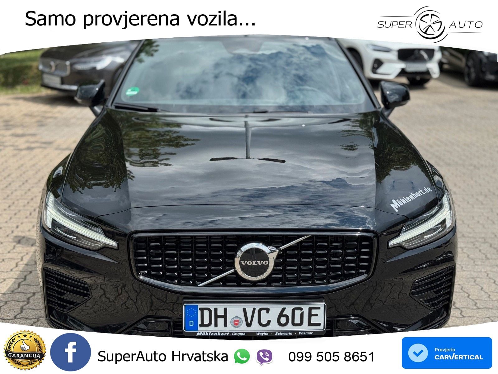 Volvo V60 2.0 T8 AWD Geartronic LED+GR SJED+ACC