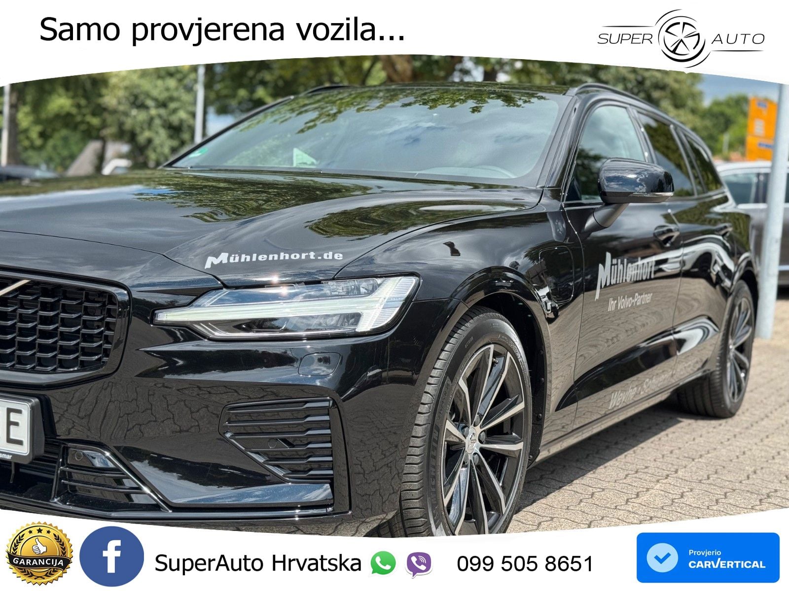 Volvo V60 2.0 T8 AWD Geartronic LED+GR SJED+ACC