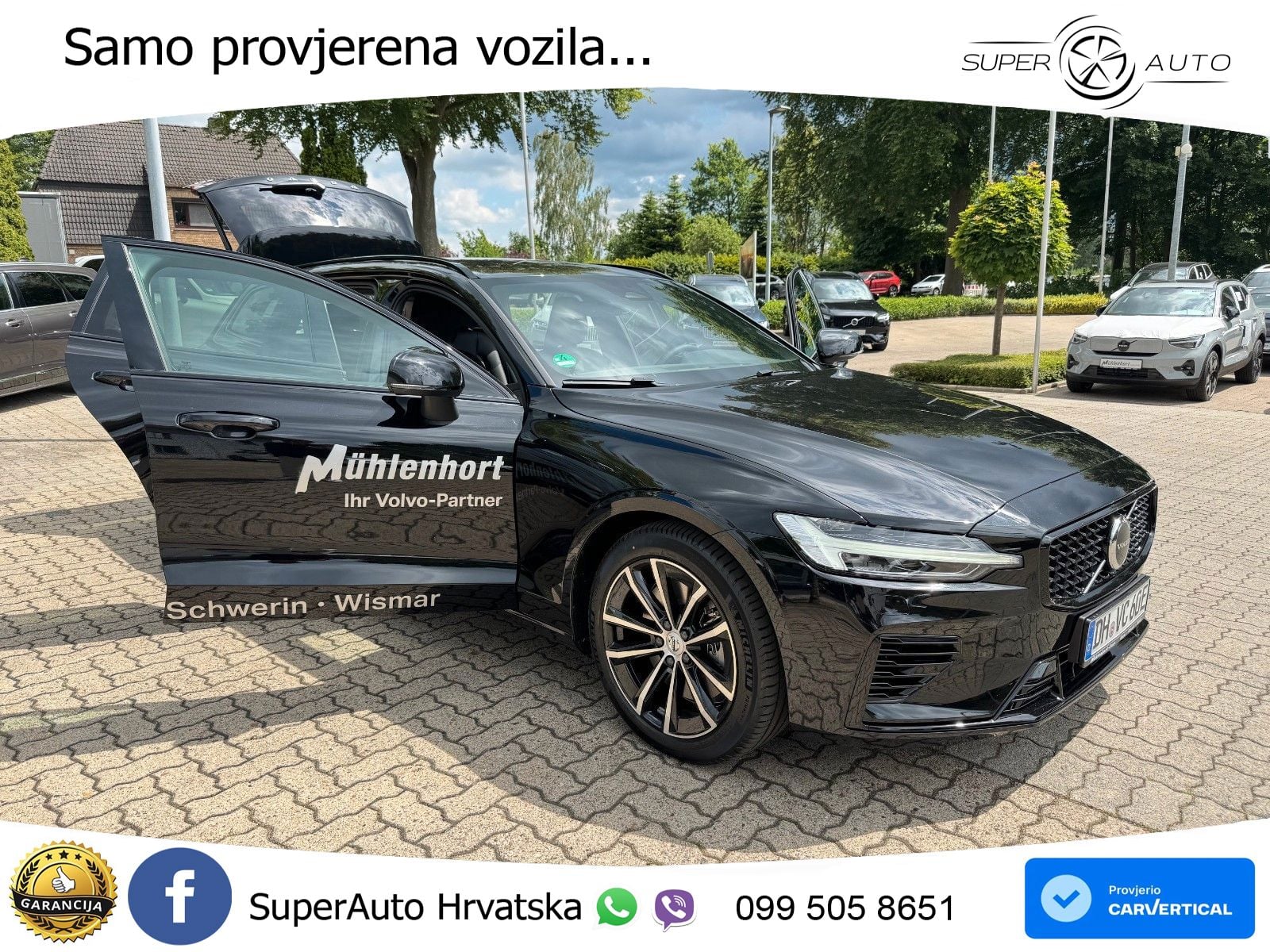 Volvo V60 2.0 T8 AWD Geartronic LED+GR SJED+ACC