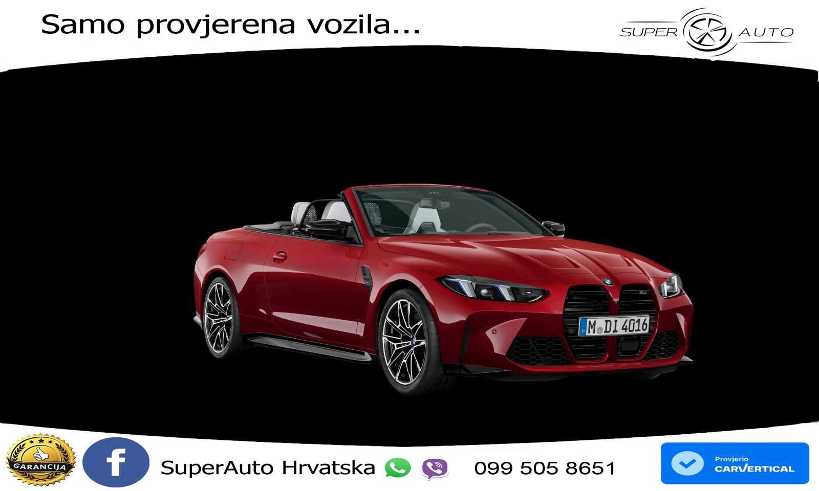 BMW M4 Convertible Competition 3.0 (530 KS) xDrive Steptronic LED+GR SJED+ACC