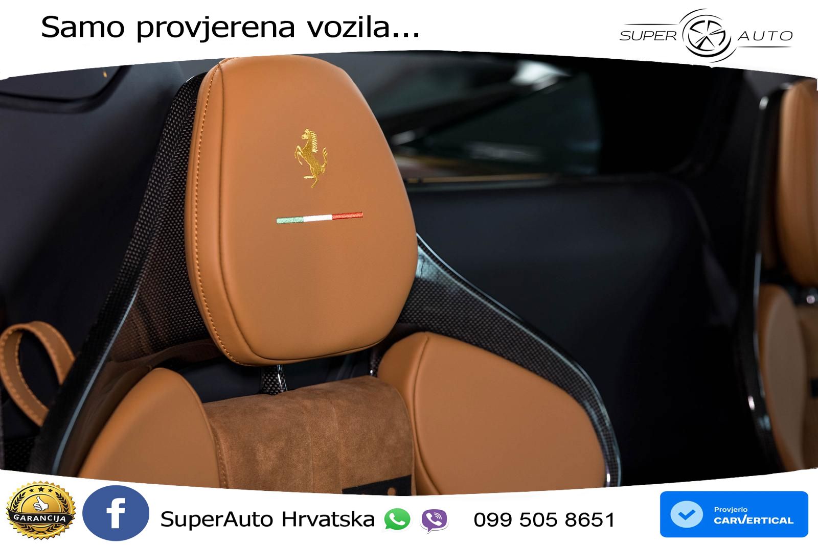 Ferrari 296 GTS 3.0 V6 (830 KS) F1 DCT LED+ACC