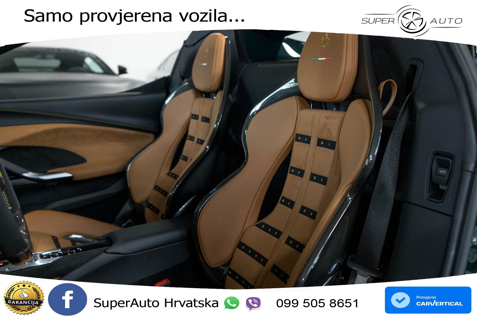 Ferrari 296 GTS 3.0 V6 (830 KS) F1 DCT LED+ACC