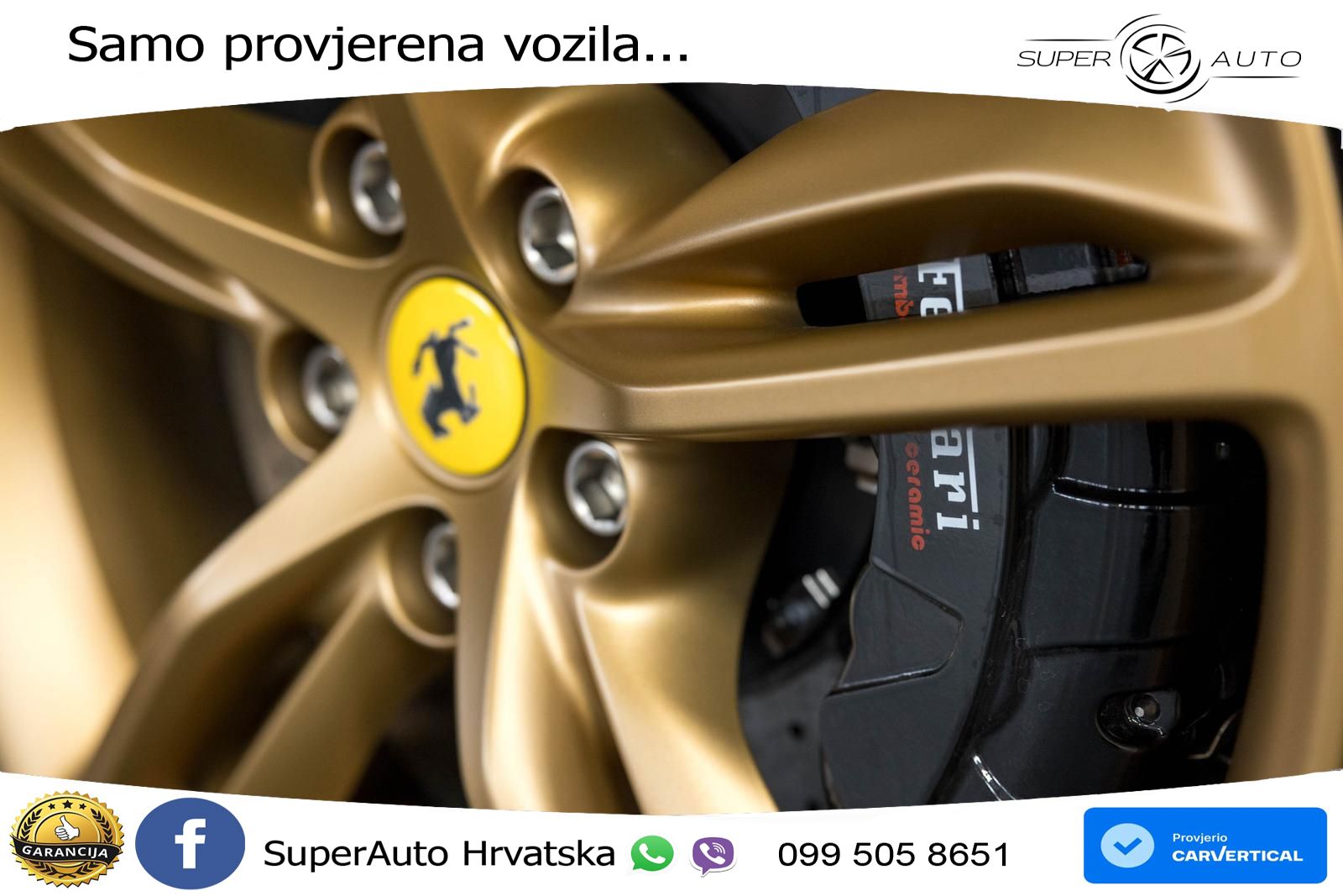 Ferrari 296 GTS 3.0 V6 (830 KS) F1 DCT LED+ACC