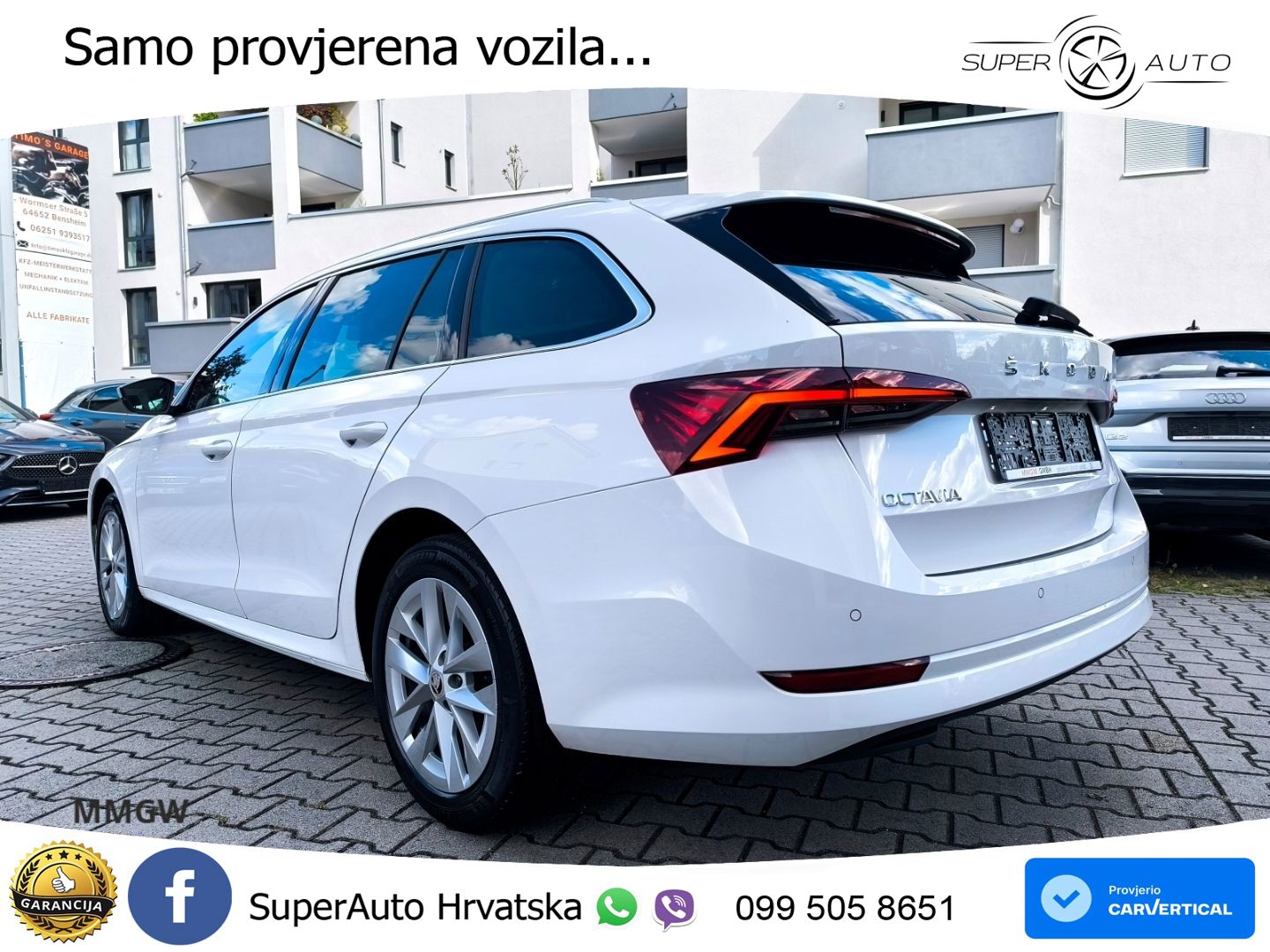 Škoda Octavia Combi 2.0 TDI (150 KS) DSG LED+GR SJED+ACC
