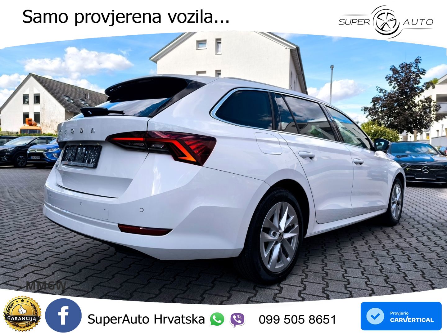 Škoda Octavia Combi 2.0 TDI (150 KS) DSG LED+GR SJED+ACC