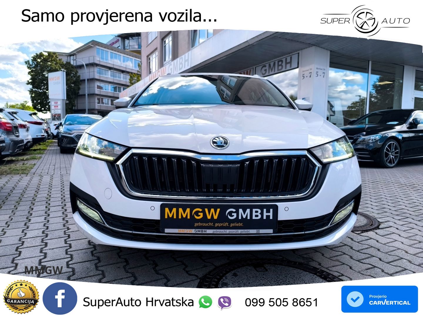 Škoda Octavia Combi 2.0 TDI (150 KS) DSG LED+GR SJED+ACC