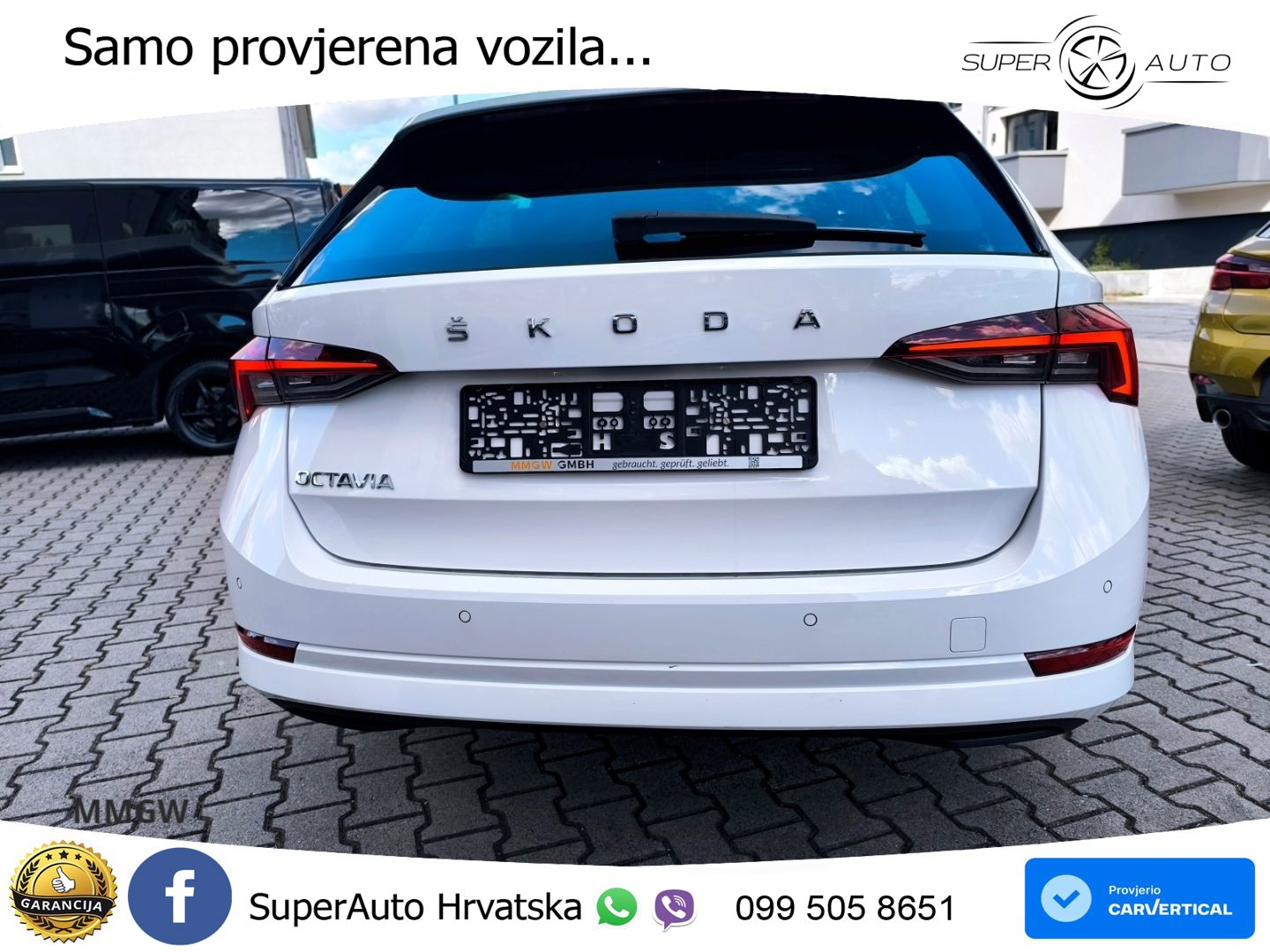 Škoda Octavia Combi 2.0 TDI (150 KS) DSG LED+GR SJED+ACC