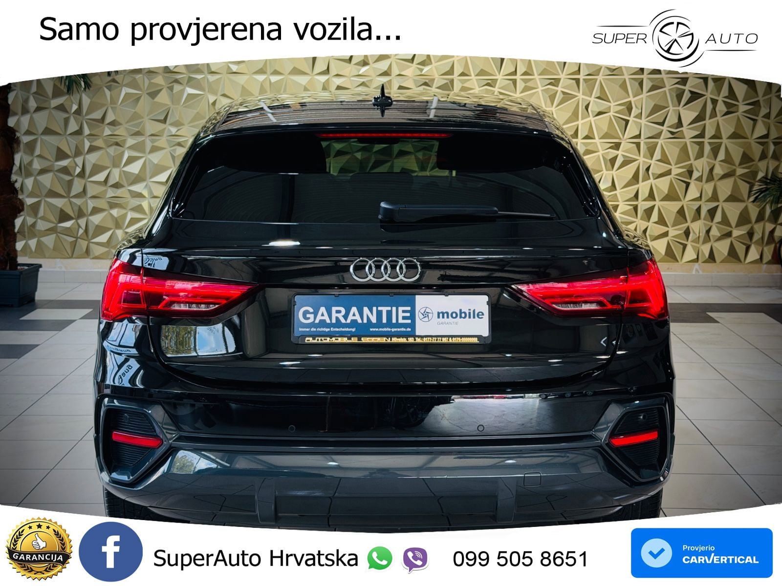 Audi Q3 Sportback 35 TDI (150 KS) S tronic S line