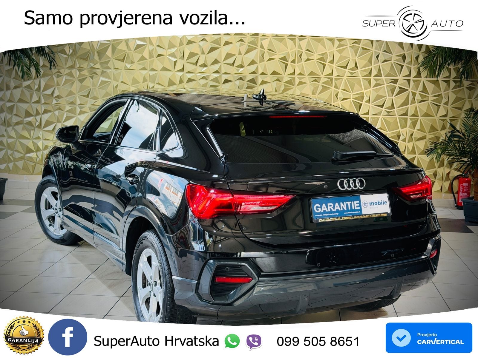Audi Q3 Sportback 35 TDI (150 KS) S tronic S line