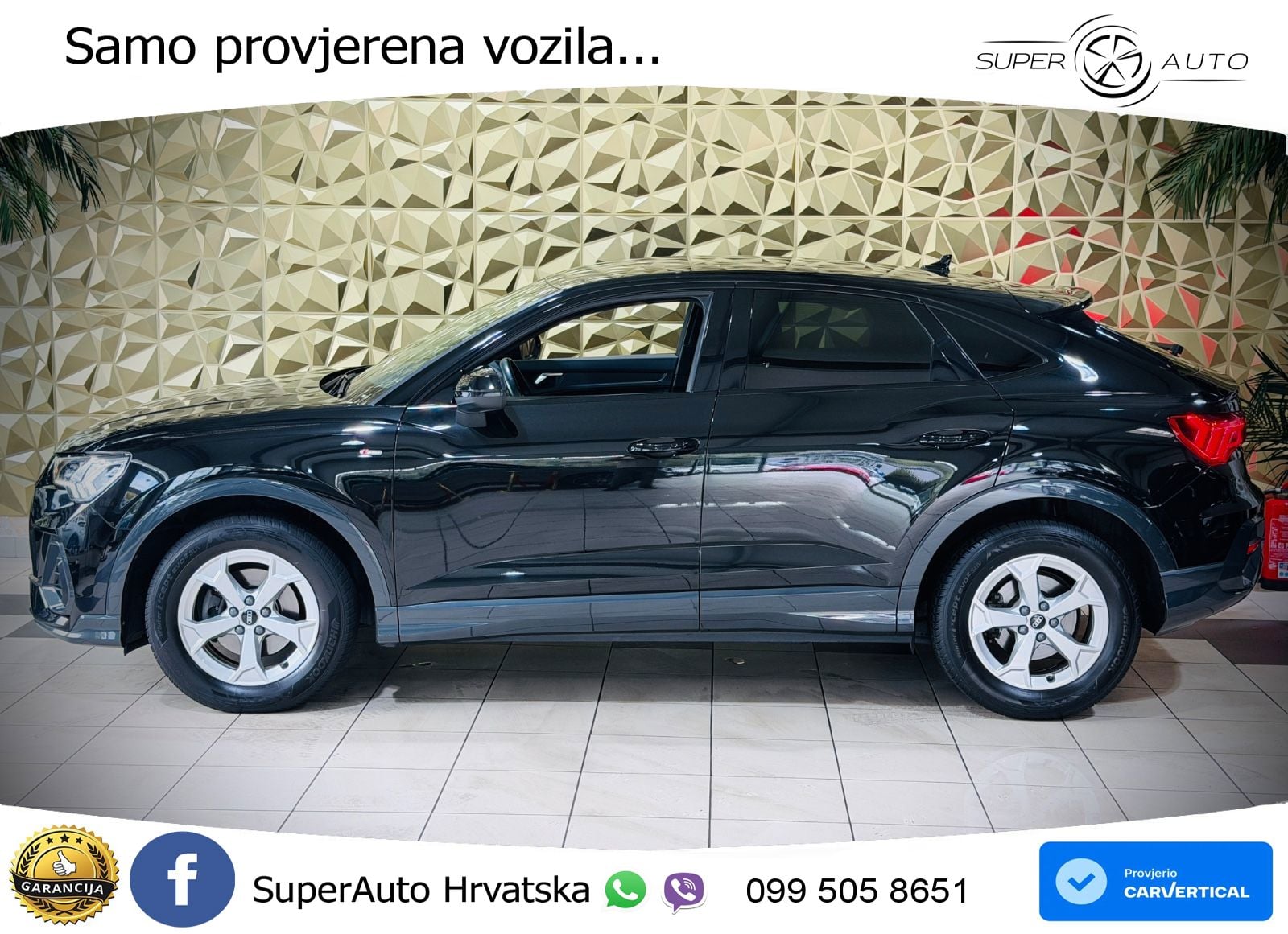 Audi Q3 Sportback 35 TDI (150 KS) S tronic S line