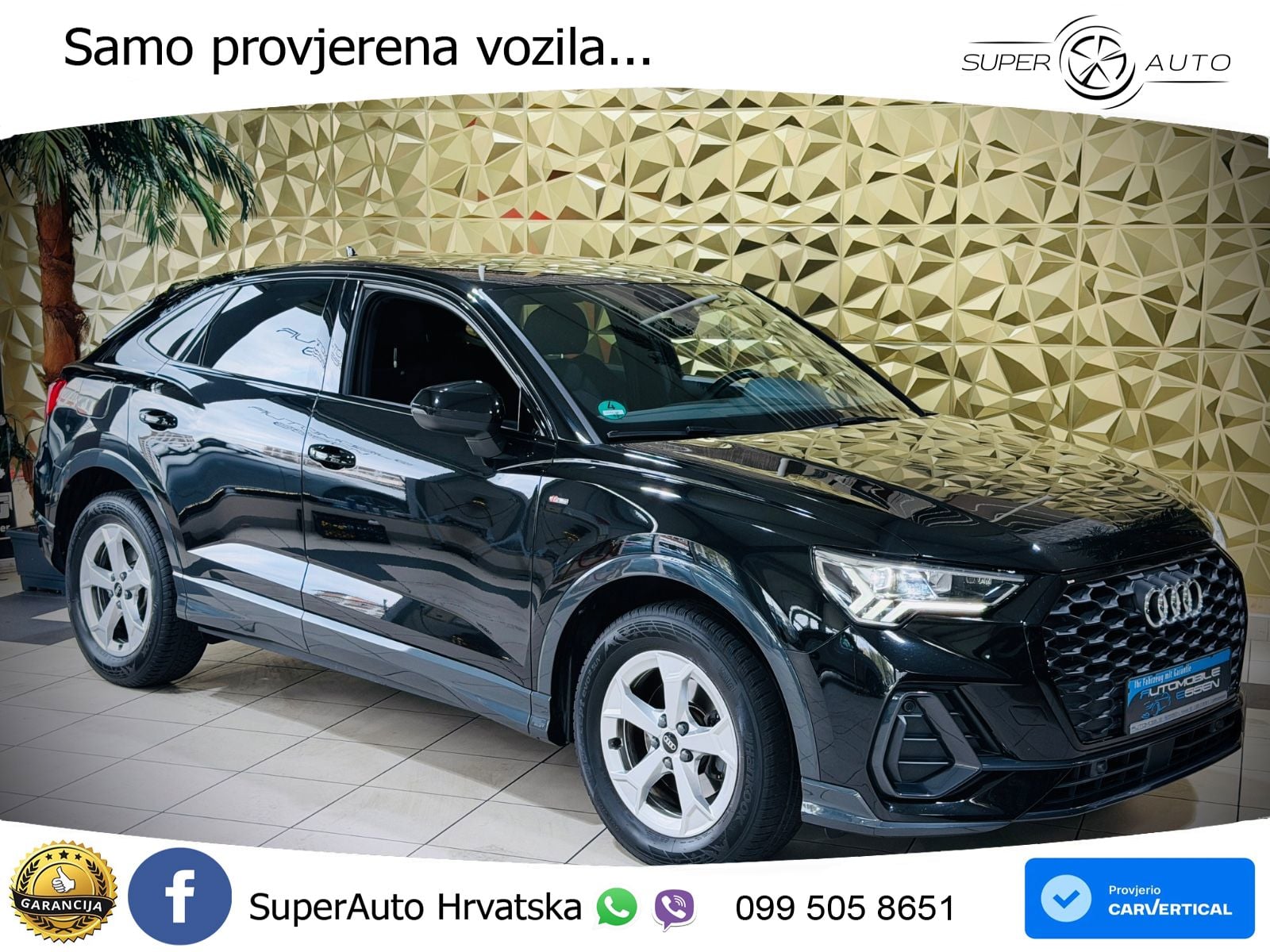 Audi Q3 Sportback 35 TDI (150 KS) S tronic S line
