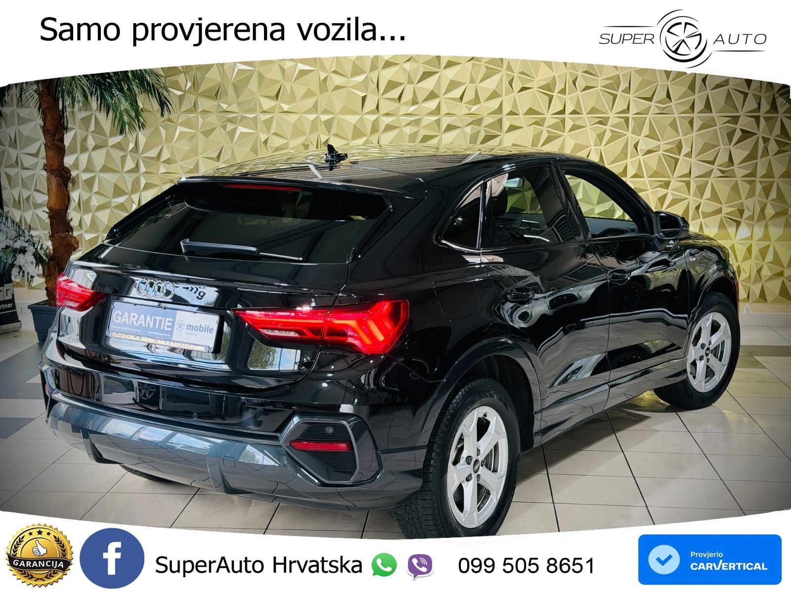 Audi Q3 Sportback 35 TDI (150 KS) S tronic S line