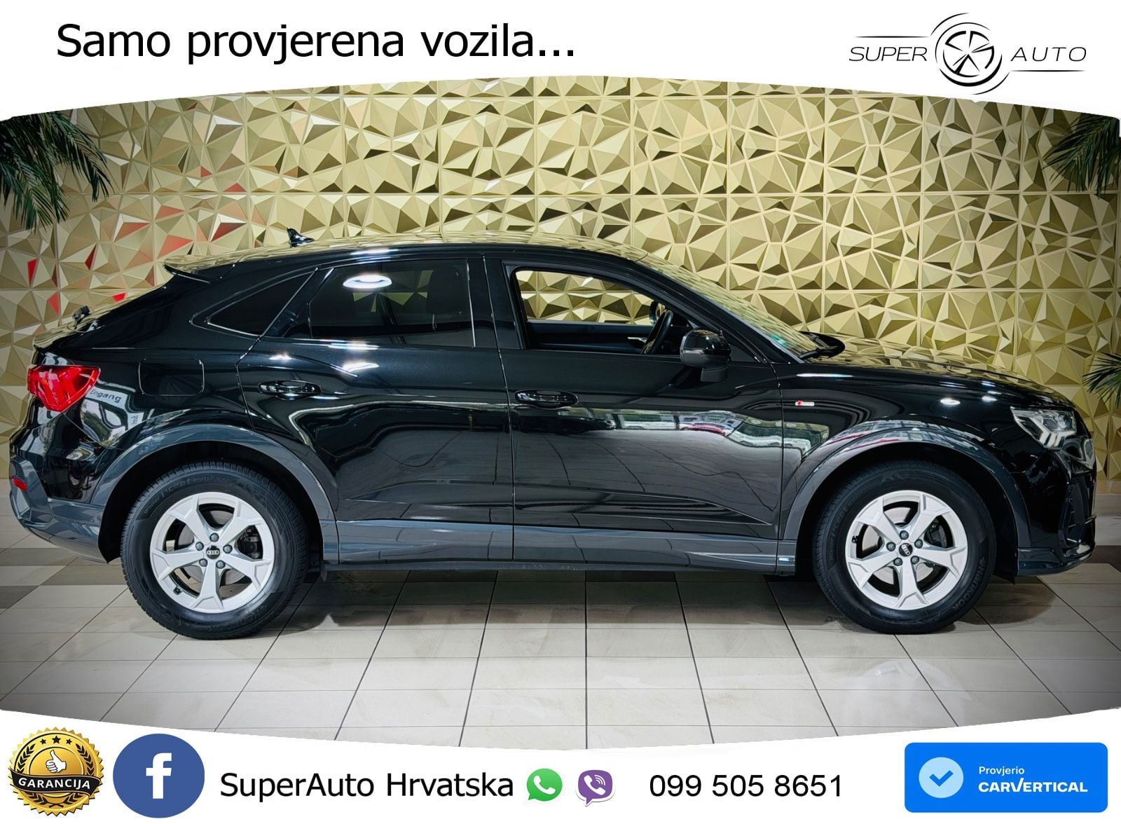 Audi Q3 Sportback 35 TDI (150 KS) S tronic S line