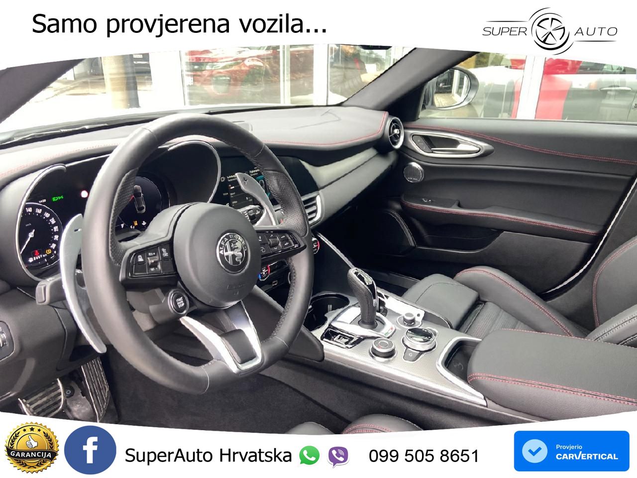 Alfa Romeo Giulia 2.0 Turbo (280 KS) Q4 Automatic LED+GR SJED+ACC