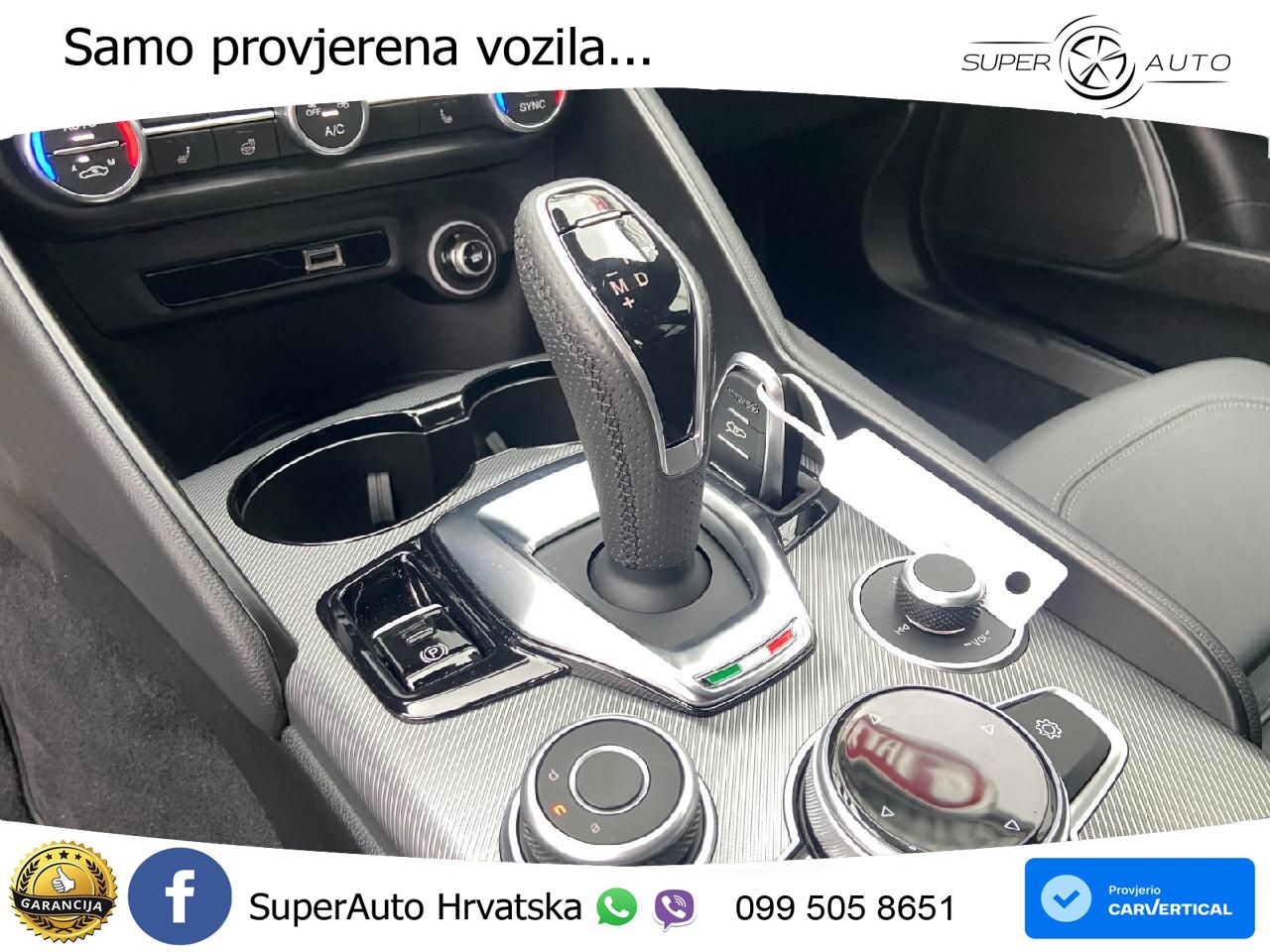 Alfa Romeo Giulia 2.0 Turbo (280 KS) Q4 Automatic LED+GR SJED+ACC