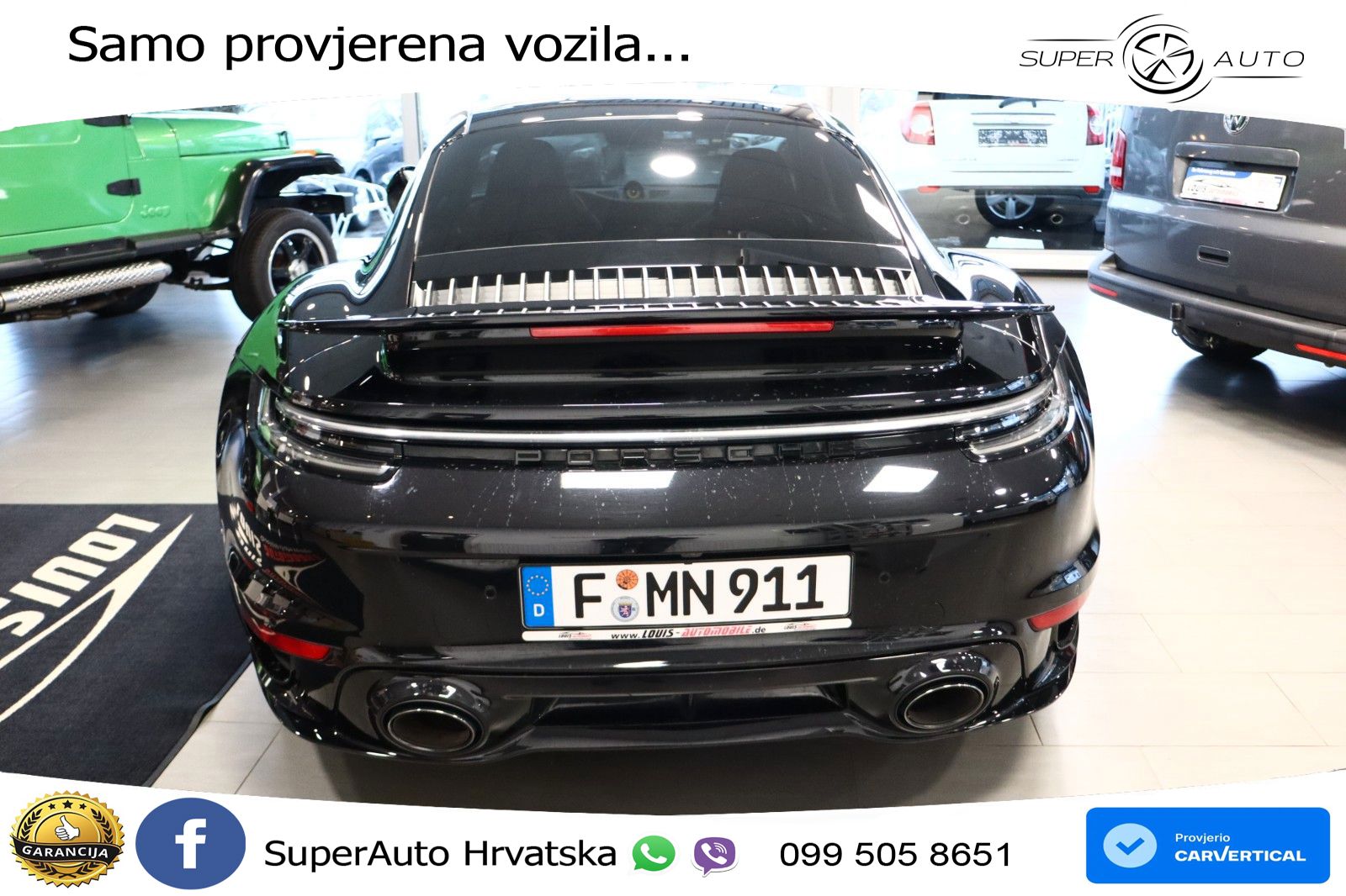Porsche 911 Turbo S 3.8 (650 KS) PDK MATRIX+GR SJED+KAM