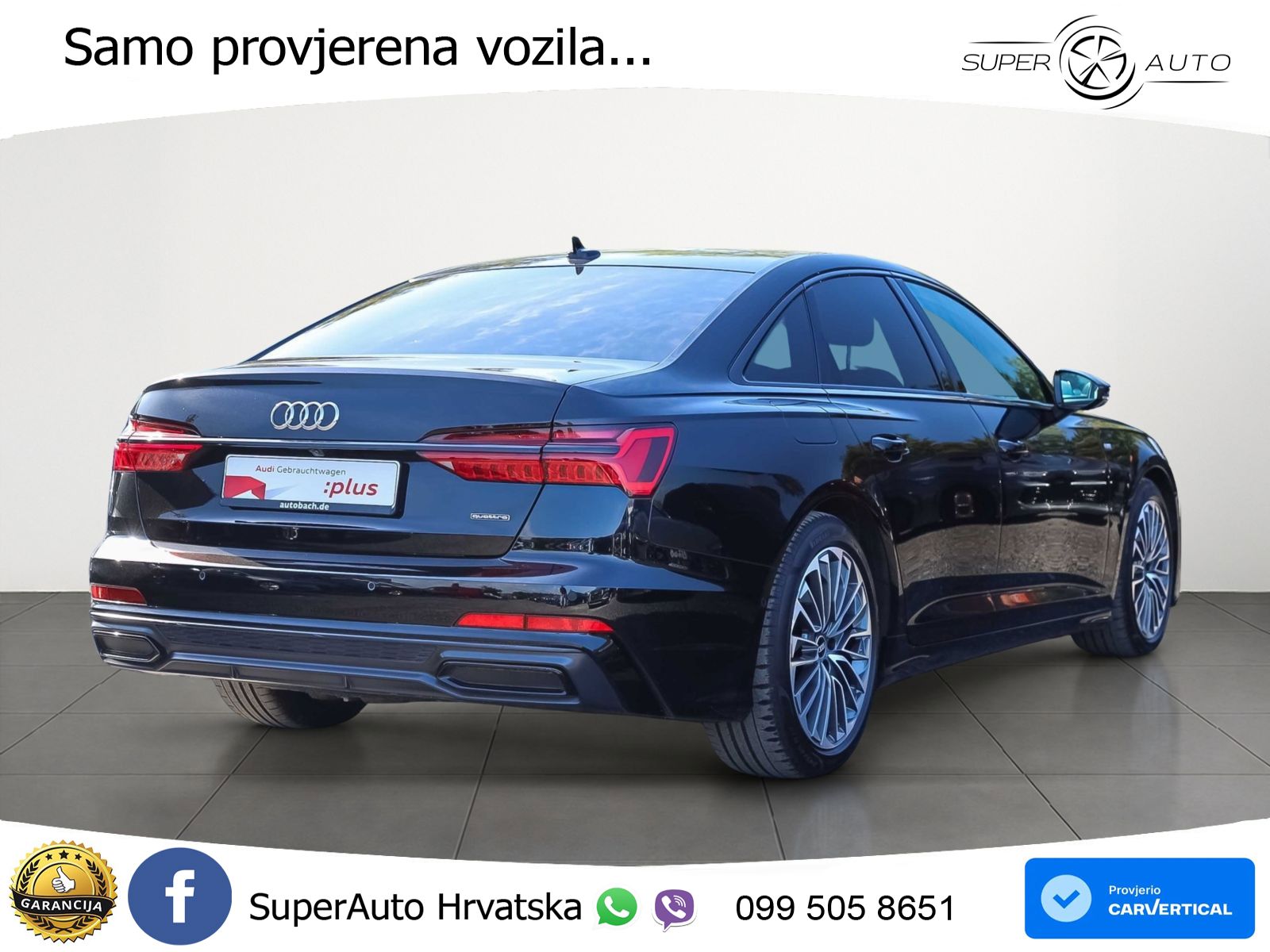 Audi A6 55 TFSIe (367 KS) quattro ultra S tronic S line LED+GR SJED+ACC