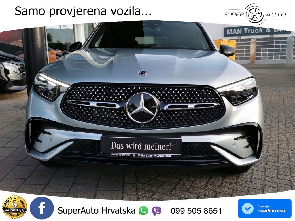 Mercedes GLC 450d (367 KS) 4MATIC 9G-TRONIC AMG ACC+HEAD+GR SJED+360+PANO