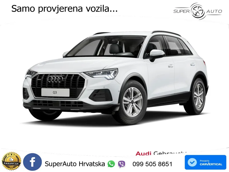 Audi Q3 40 TDI (193 KS) quattro S tronic LED+GR SJED+ACC