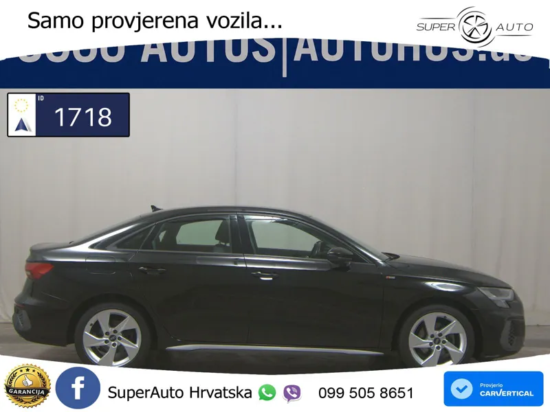 Audi A3 Limuzina 35 TFSI (150 KS) S tronic S line LED+GR SJED+ACC