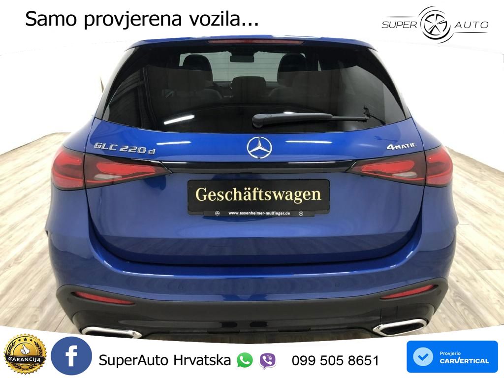 Mercedes GLC 220d (197 KS) 4MATIC 9G-TRONIC AMG ACC+GR SJED+360+PANO
